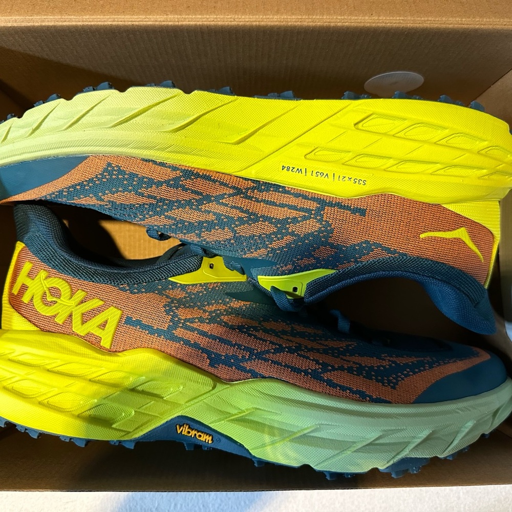 Hoka Men’s Speedgoat 5 - Red/Blue, 9D